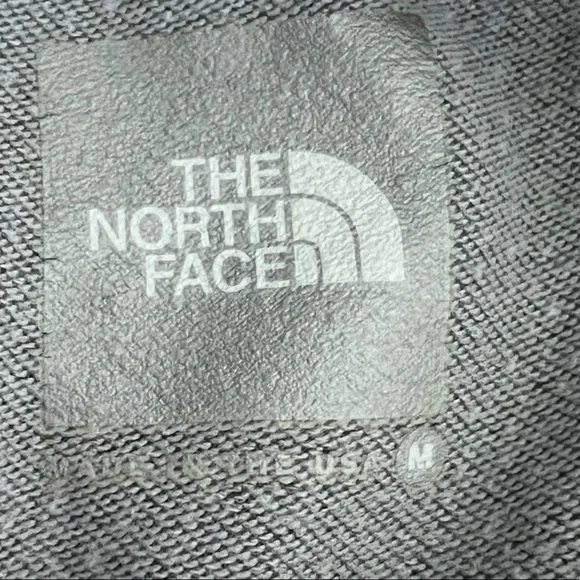 The North Face Dark Gray Hooded Athleisure Pullover Women’s Top Size Medium - Picture 2 of 7